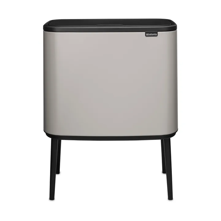 Pattumiera touch Bo 3x11 litri - Soft grey - Brabantia