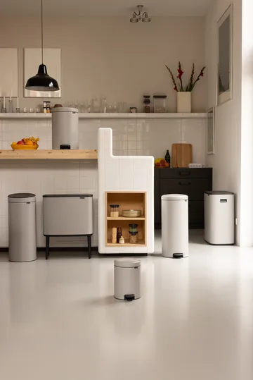 Pattumiera touch Bo 3x11 litri - Soft grey - Brabantia