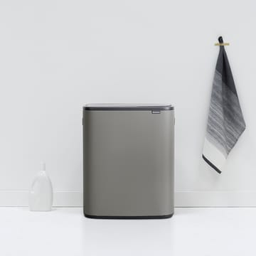 Pattumiera touch Bo 60L - Mineral concrete grey - Brabantia