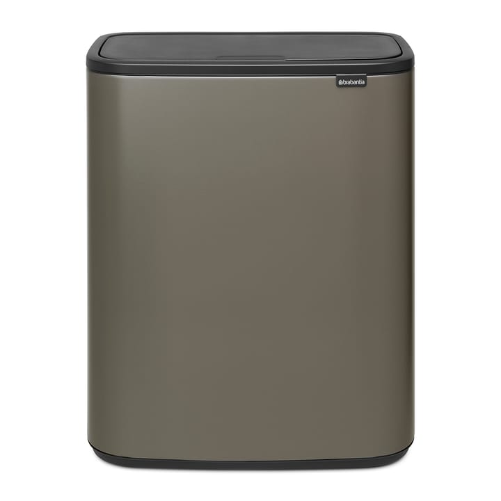 Pattumiera touch Bo 60L - Platinum - Brabantia