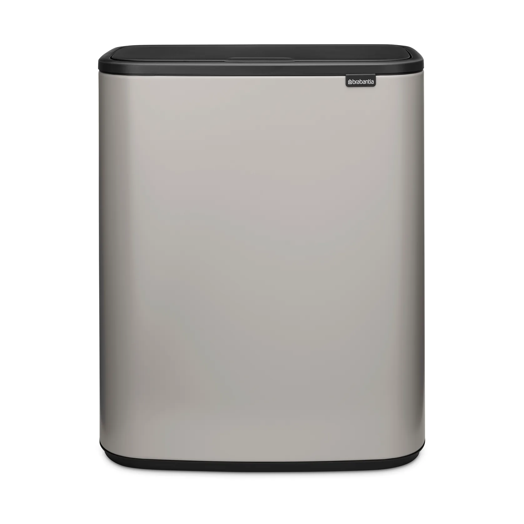 Pattumiera touch Bo 60L, Soft grey Brabantia