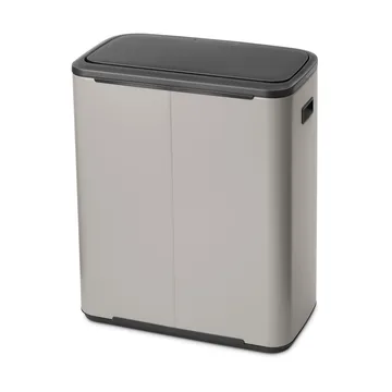 Pattumiera touch Bo 60L - Soft grey - Brabantia