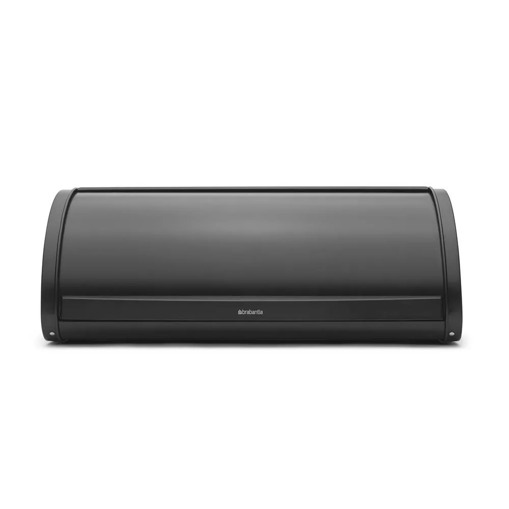 Portapane Roll Top medio, nero opaco Brabantia