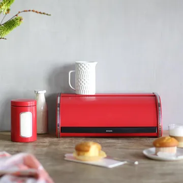 Portapane Roll Top medio - passion red - Brabantia