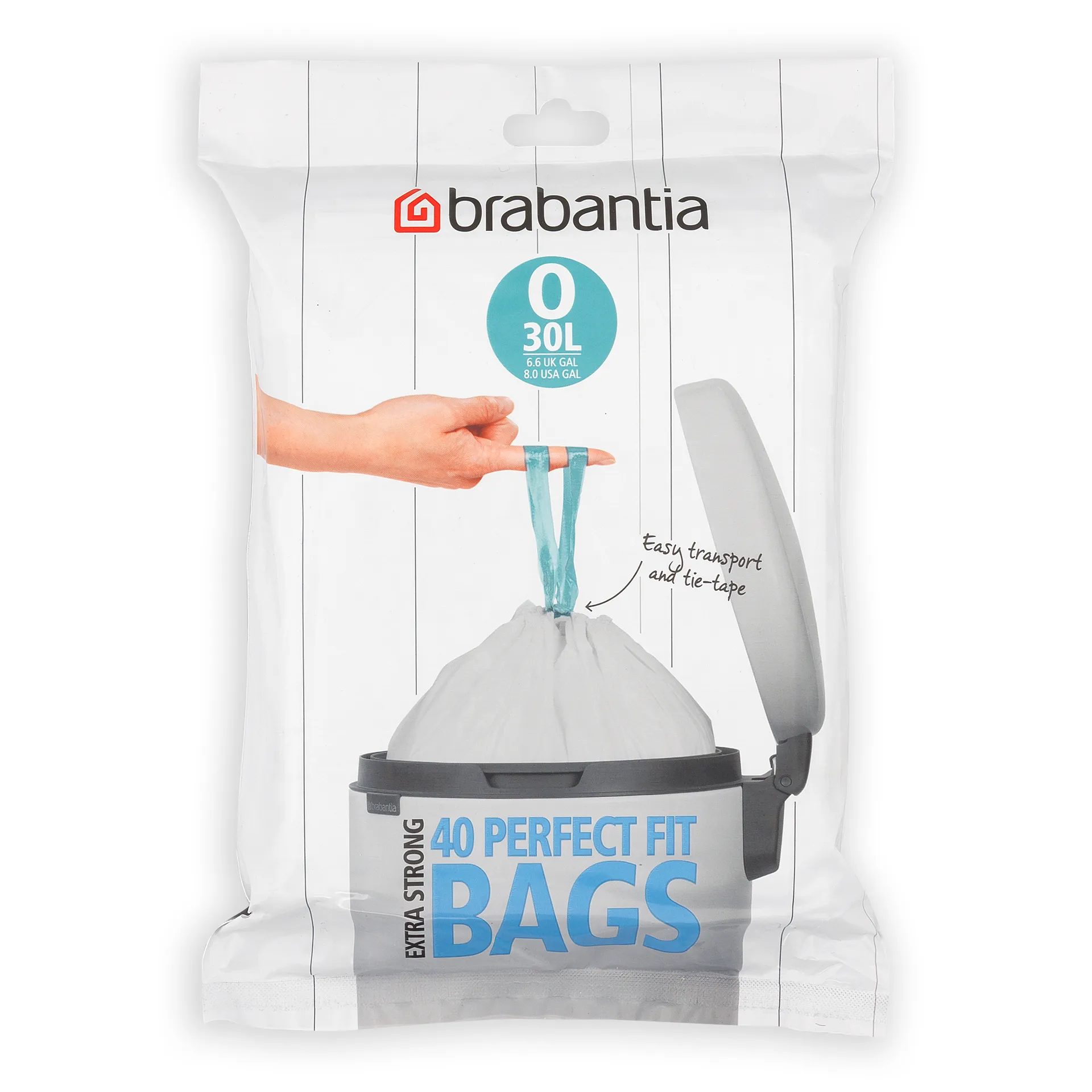 Sacchetti da spazzatura Brabantia, 30 liter | O 40 pieces Brabantia