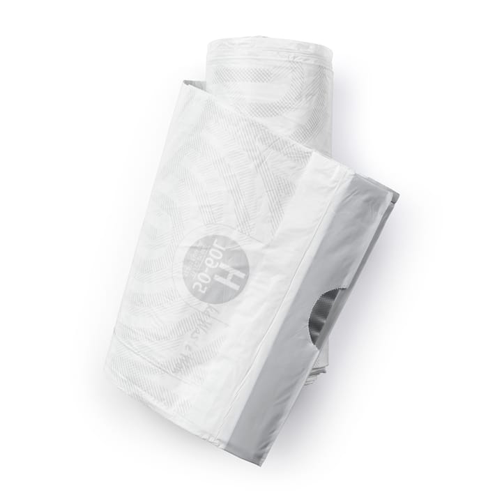 Sacchetti per la spazzatura Brabantia PerfectFit bin bags, confezione da 120 - Modello H. 50-60 L - Brabantia