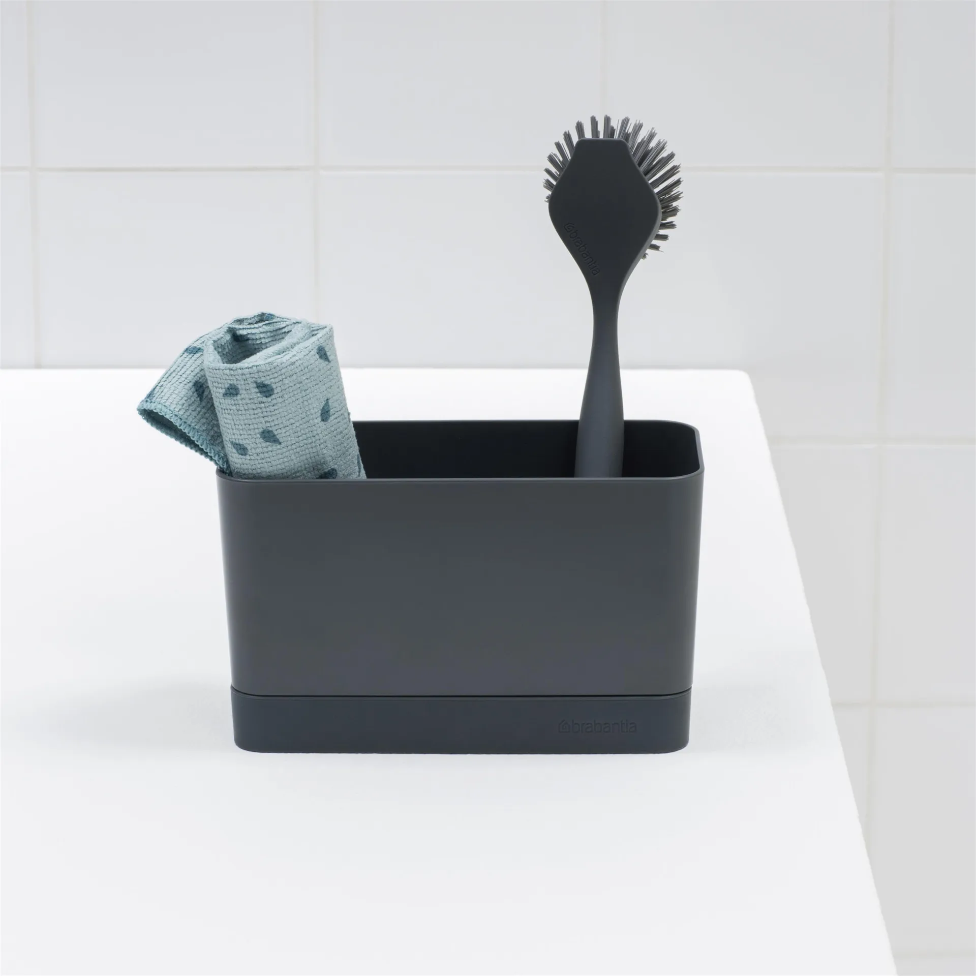 Scolapiatti Brabantia compatto, grigio scuro Brabantia