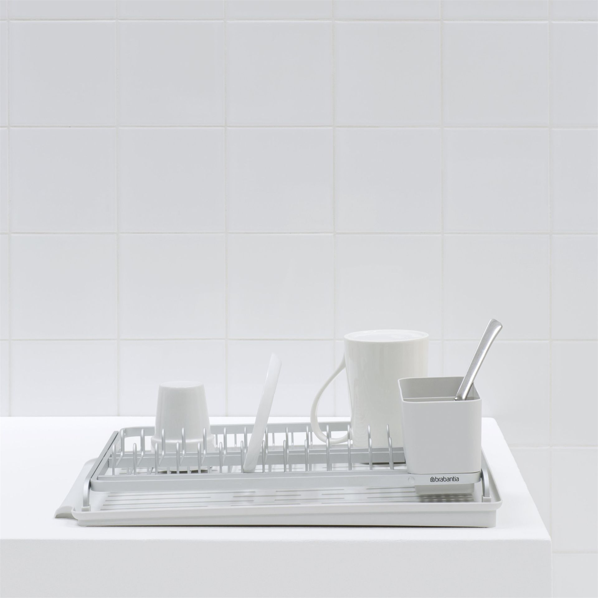 Scolapiatti Brabantia, grigio chiaro Brabantia