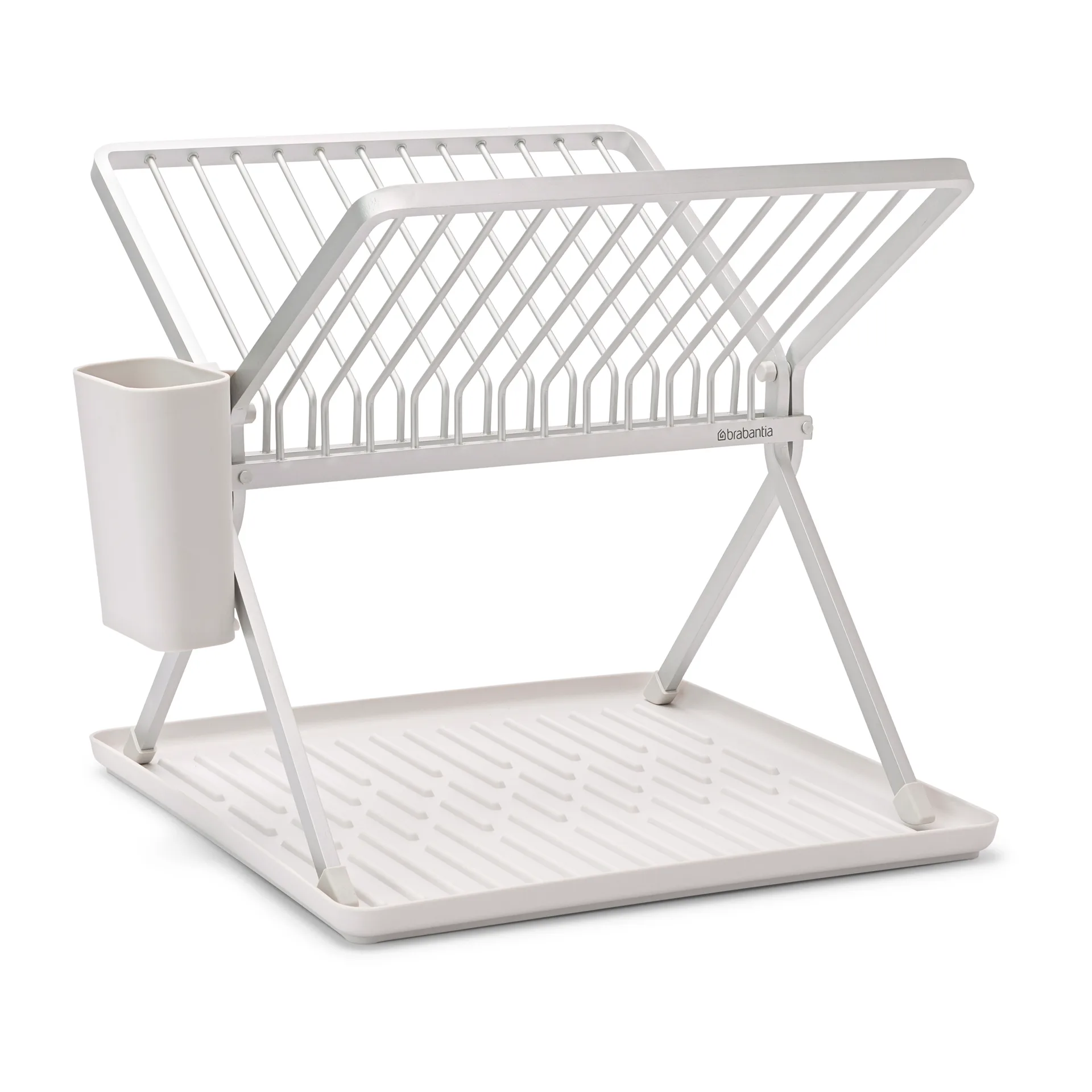 Scolapiatti pieghevole Sinkside 37 cm, Grigio chiaro Brabantia