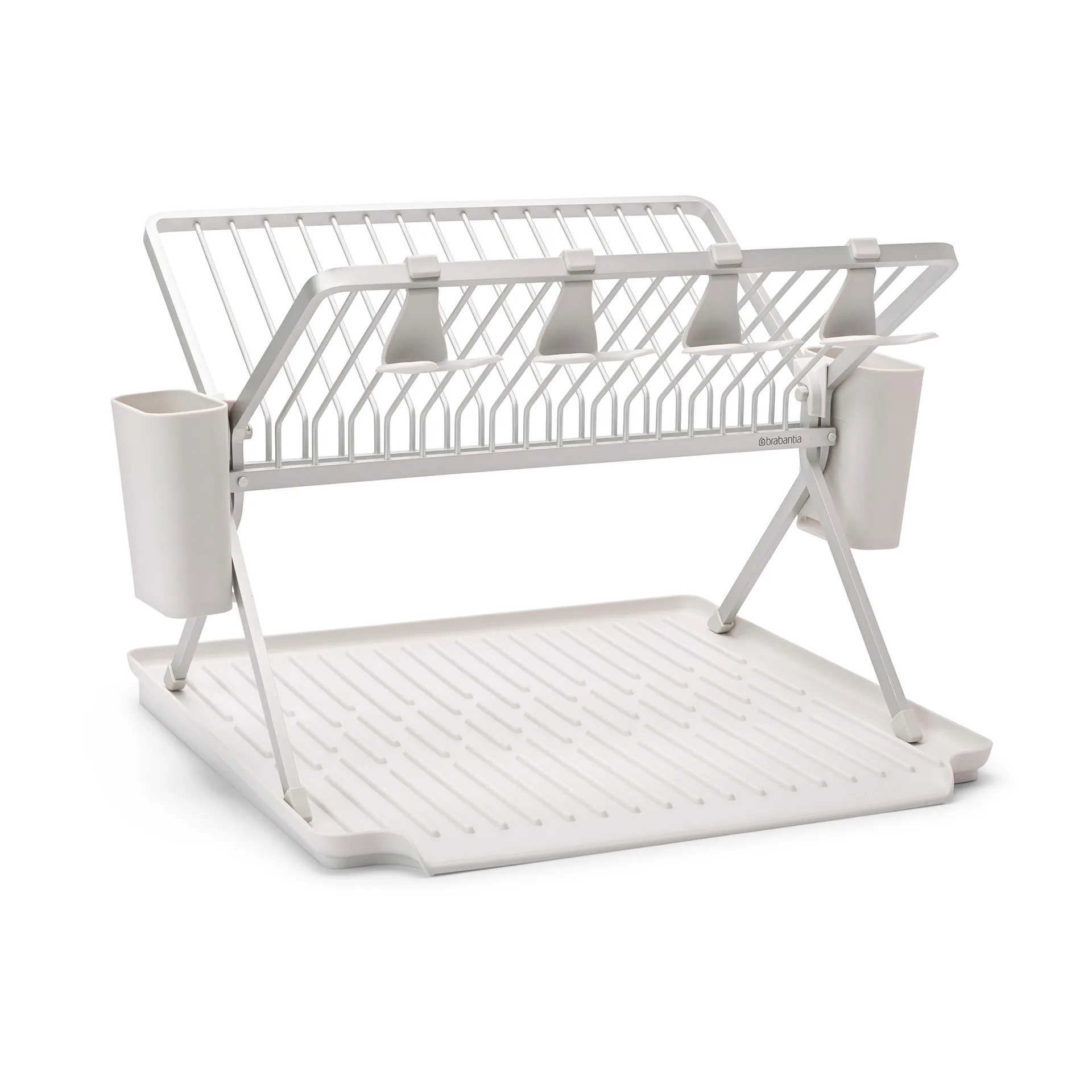 Scolapiatti pieghevole Sinkside 51 cm, Grigio chiaro Brabantia