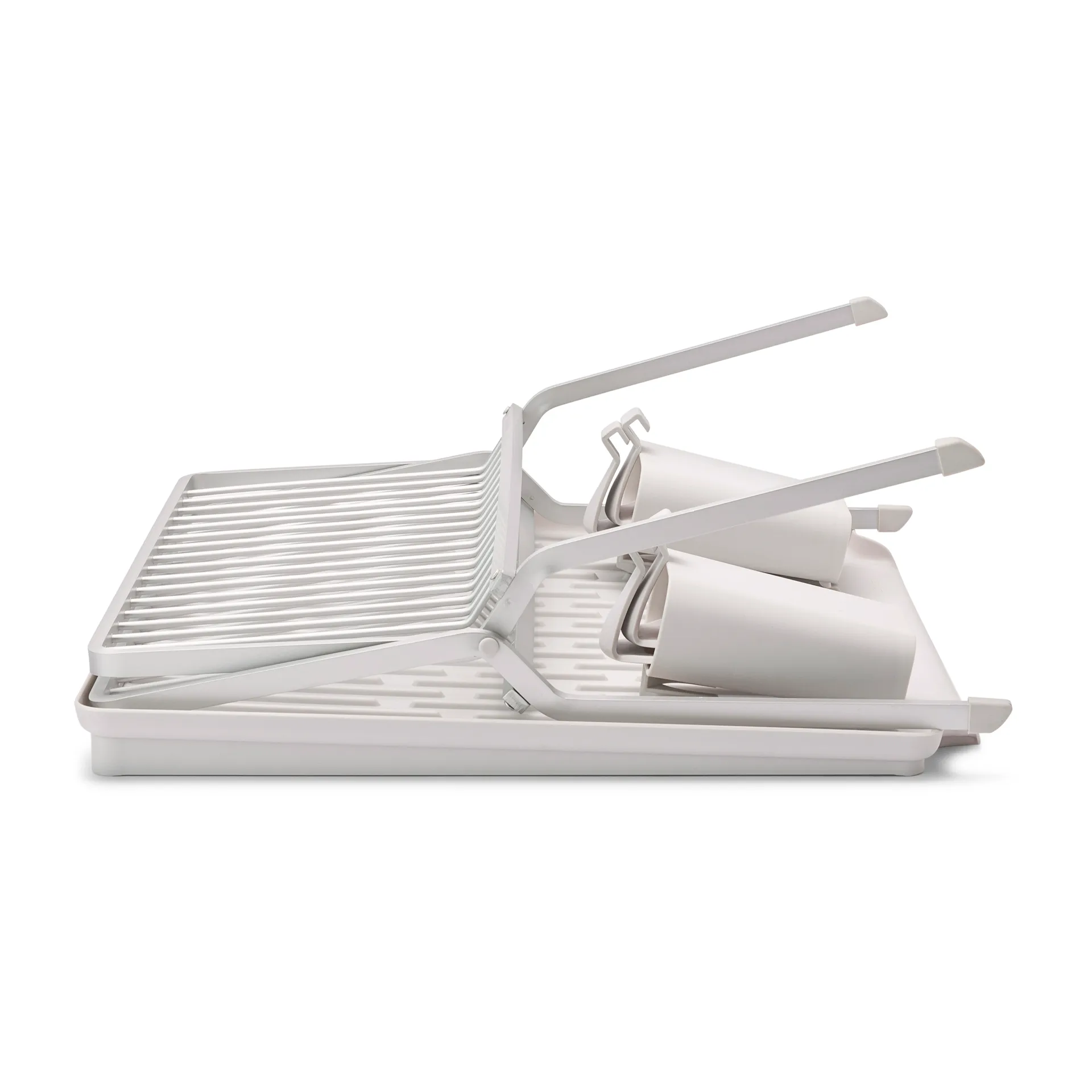 Scolapiatti pieghevole Sinkside 51 cm, Grigio chiaro Brabantia