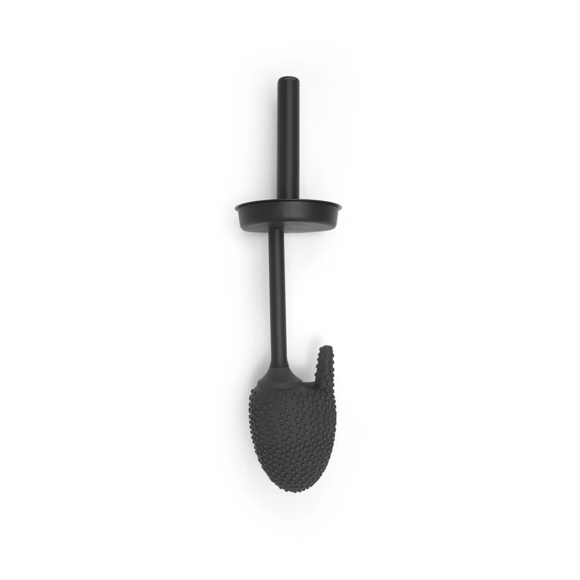 Scopino per WC con supporto MindSet, Mineral infinite grey, silicone Brabantia