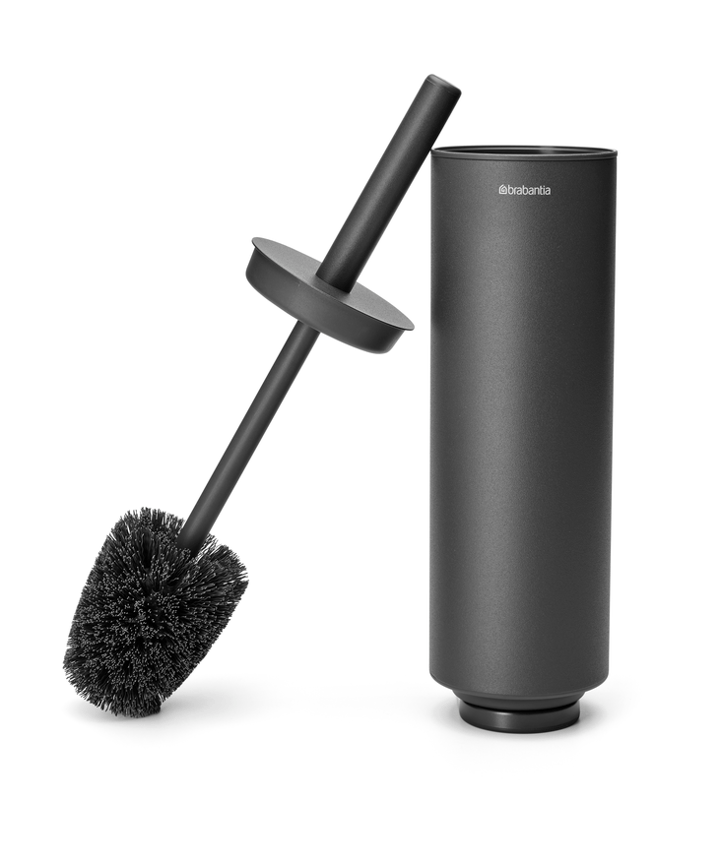 Scopino per WC con supporto MindSet - Mineral Infinite Grey - Brabantia