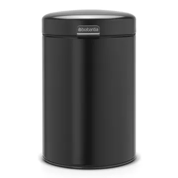 Secchiello da parete New Icon 3 litri - nero opaco - Brabantia