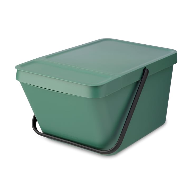 Secchio per rifiuti impilabile Sort & Go da 20 L - Fir Green - Brabantia