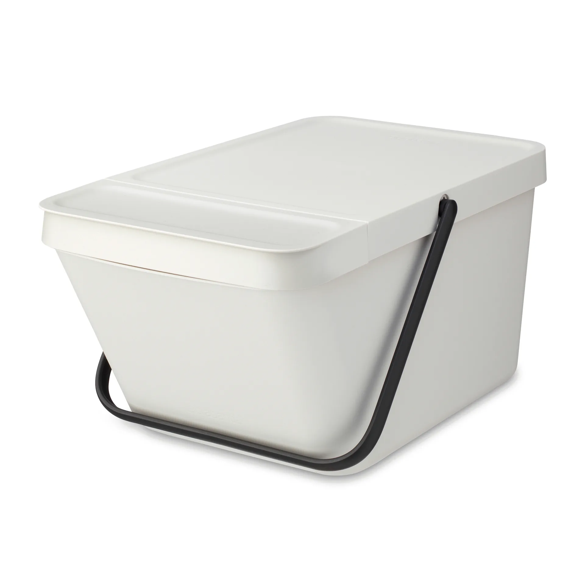 Secchio per rifiuti impilabile Sort & Go da 20 L, Grigio chiaro Brabantia