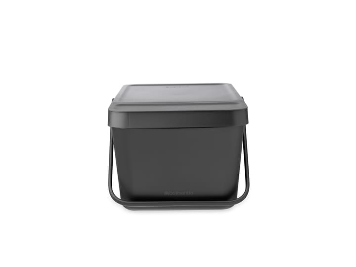 Secchio per rifiuti impilabile Sort & Go da 20 L, Grigio Brabantia