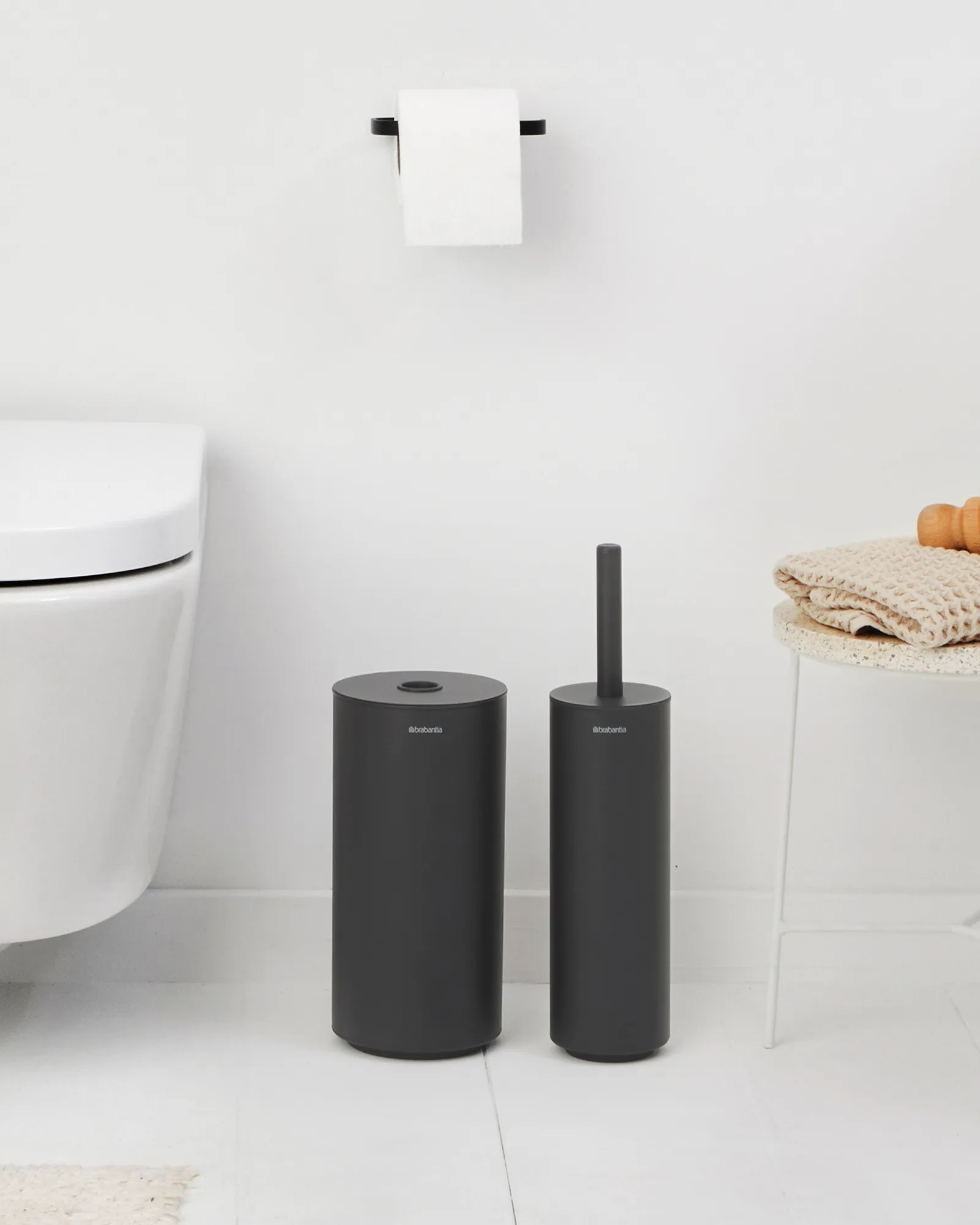 Set da Toilette Mindset 3 pezzi, Mineral Infinite Grey Brabantia