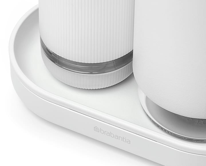 Set di dispenser per sapone/detersivo SinkStyle - Mineral fresh white - Brabantia