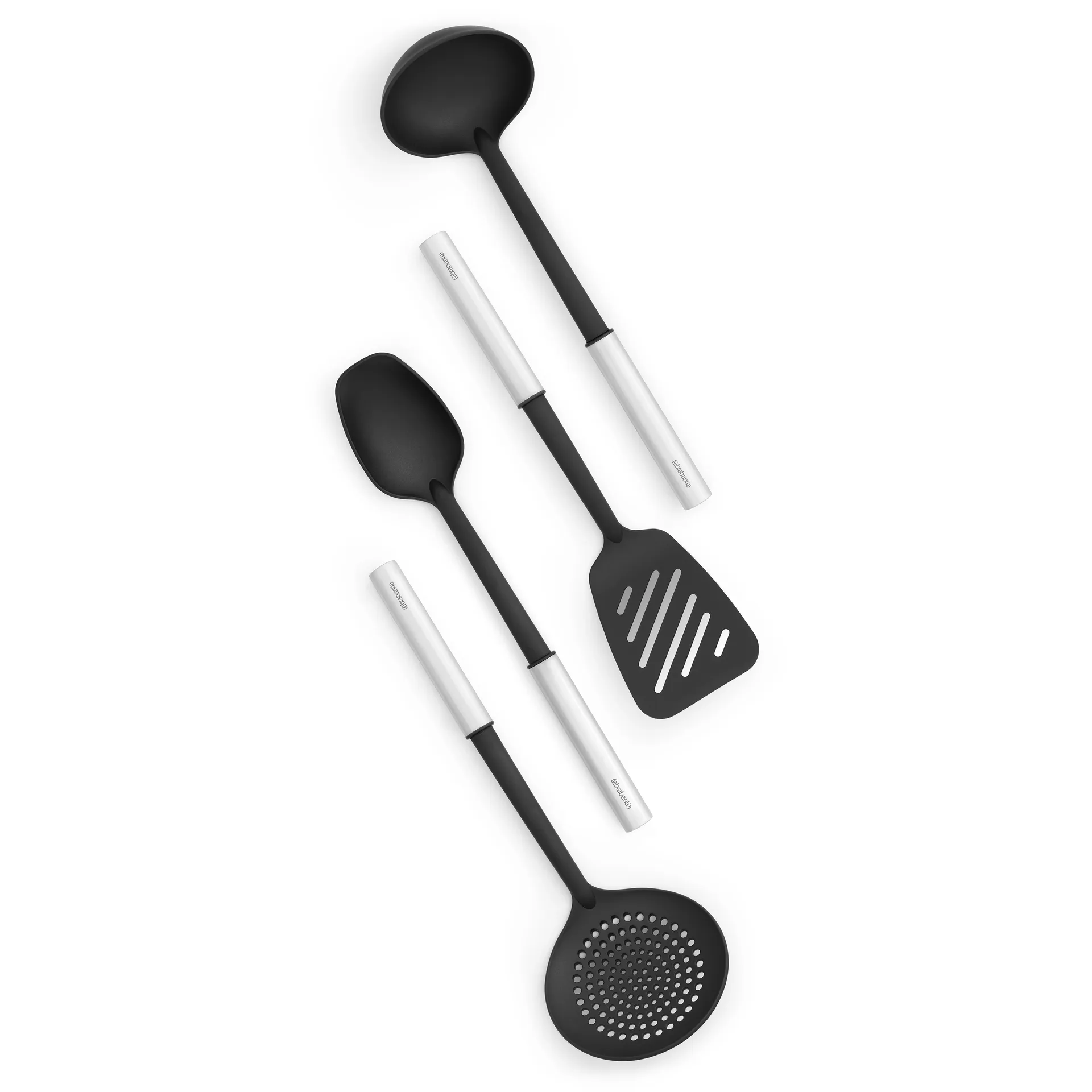 Set di utensili da cucina Profile antiaderenti, acciaio inossidabile Brabantia