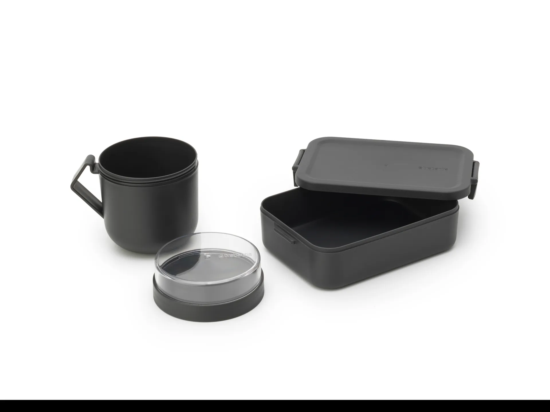 Set per il pranzo Make & Take, 2 pezzi, Grigio scuro Brabantia