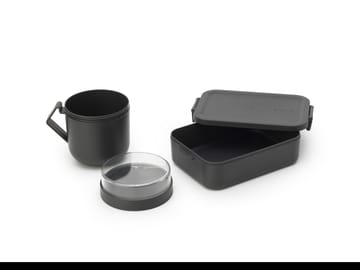 Set per il pranzo Make & Take, 2 pezzi - Grigio scuro - Brabantia