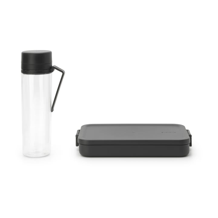 Set per il pranzo Make & Take, 2 pezzi - Grigio scuro - Brabantia