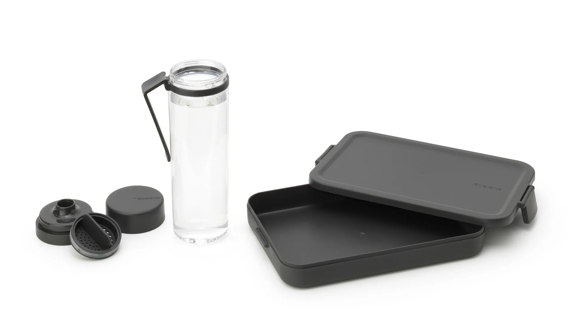 Set per il pranzo Make & Take, 2 pezzi, Grigio scuro Brabantia