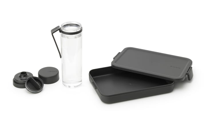 Set per il pranzo Make & Take, 2 pezzi - Grigio scuro - Brabantia