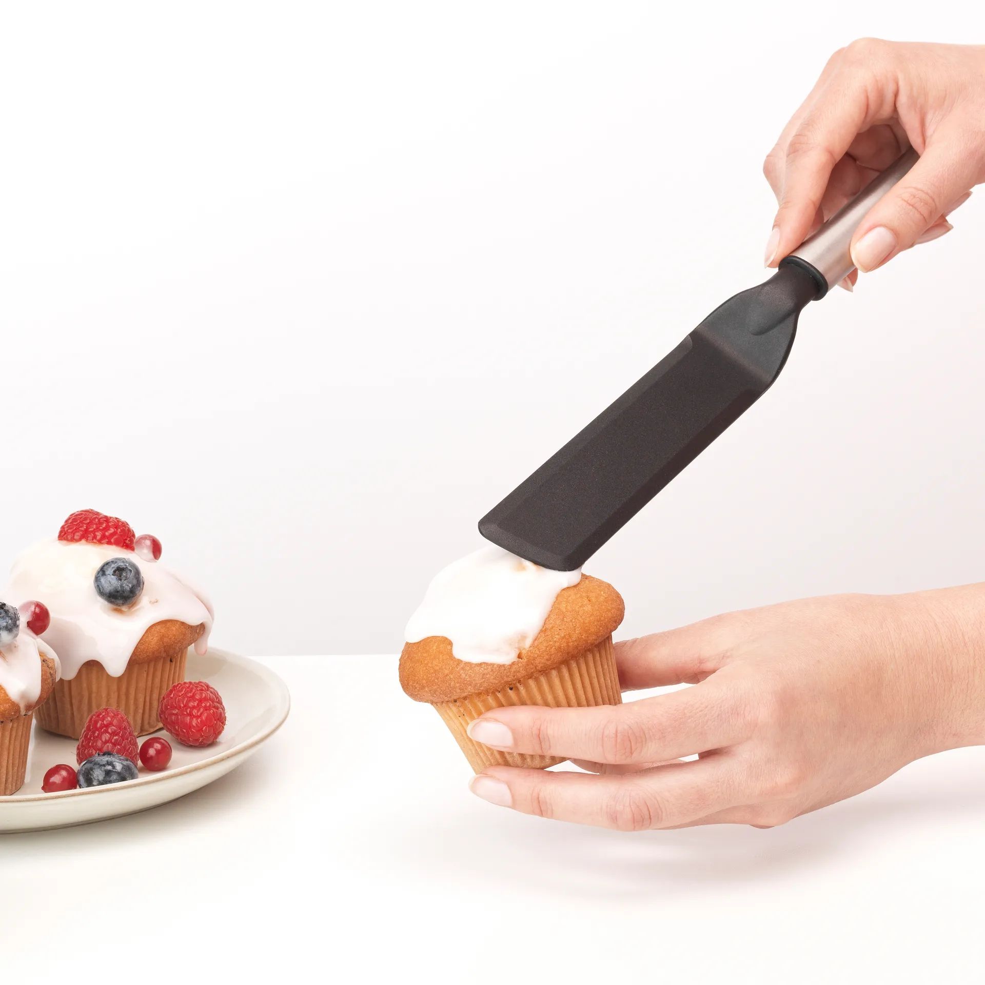 Spatola da frittura lunga Profile antiaderente , acciaio inossidabile Brabantia