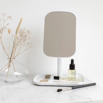 Specchio con vassoio portaoggetti ReNew  - bianco - Brabantia