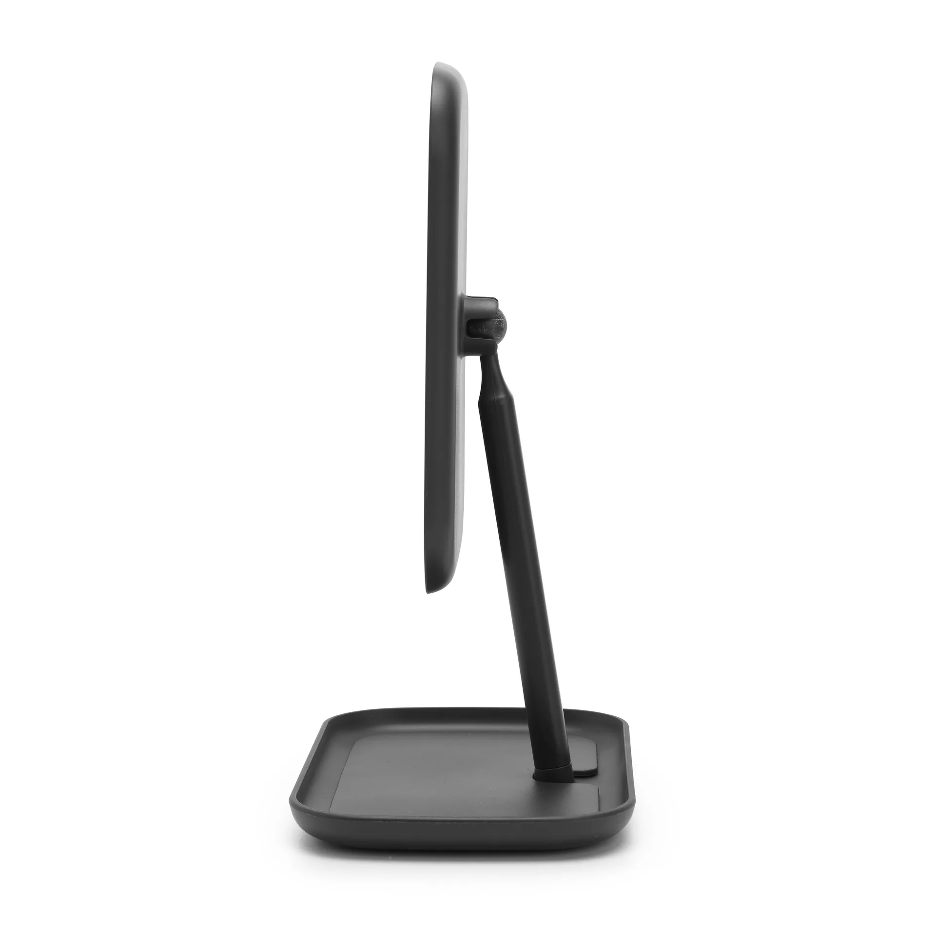 Specchio con vassoio portaoggetti ReNew , grigio scuro Brabantia