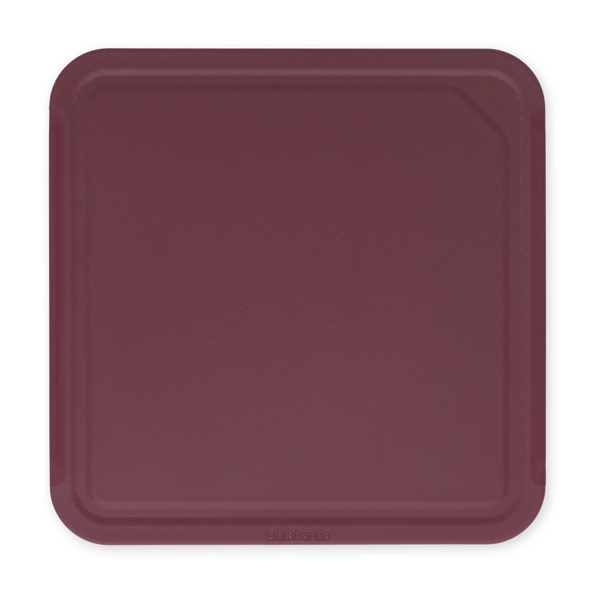 TASTY+ tagliere medio 25x25 cm, Aubergine red Brabantia