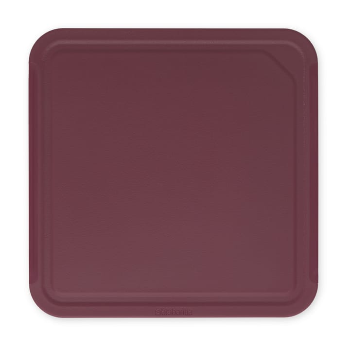 TASTY+ tagliere medio 25x25 cm - Aubergine red - Brabantia