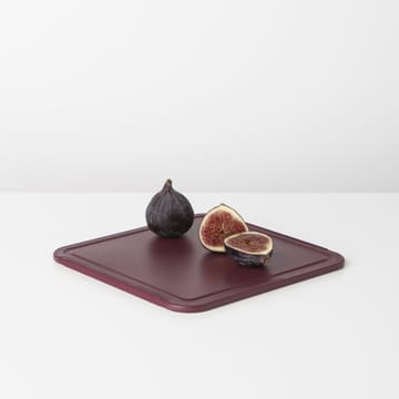 TASTY+ tagliere medio 25x25 cm - Aubergine red - Brabantia
