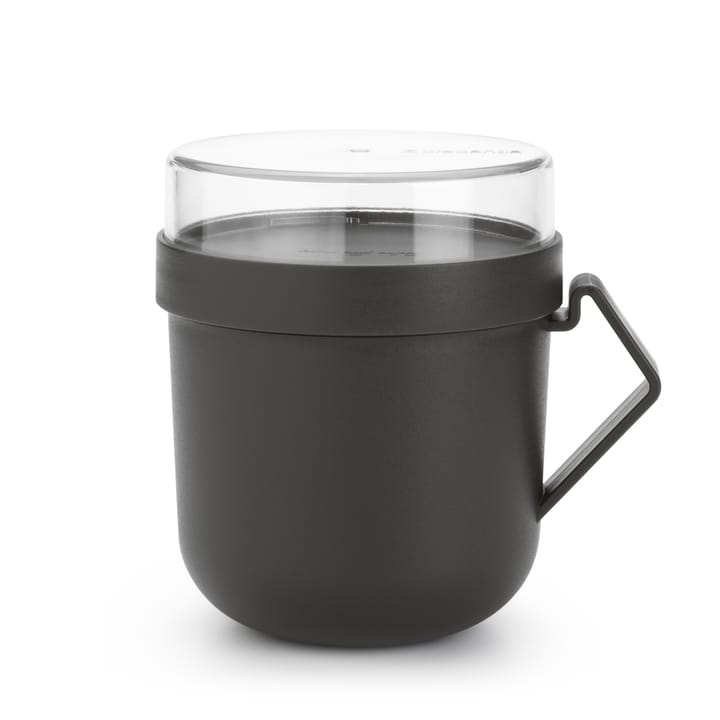 Tazza da zuppa Make & Take da 0,6 L - Grigio scuro - Brabantia