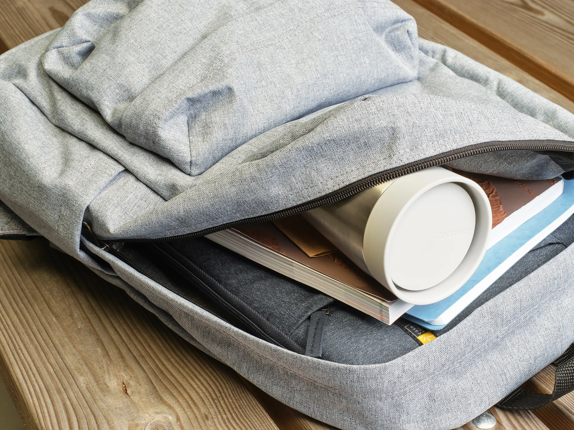 Tazza termica Make & Take 20 cl, Grigio chiaro Brabantia