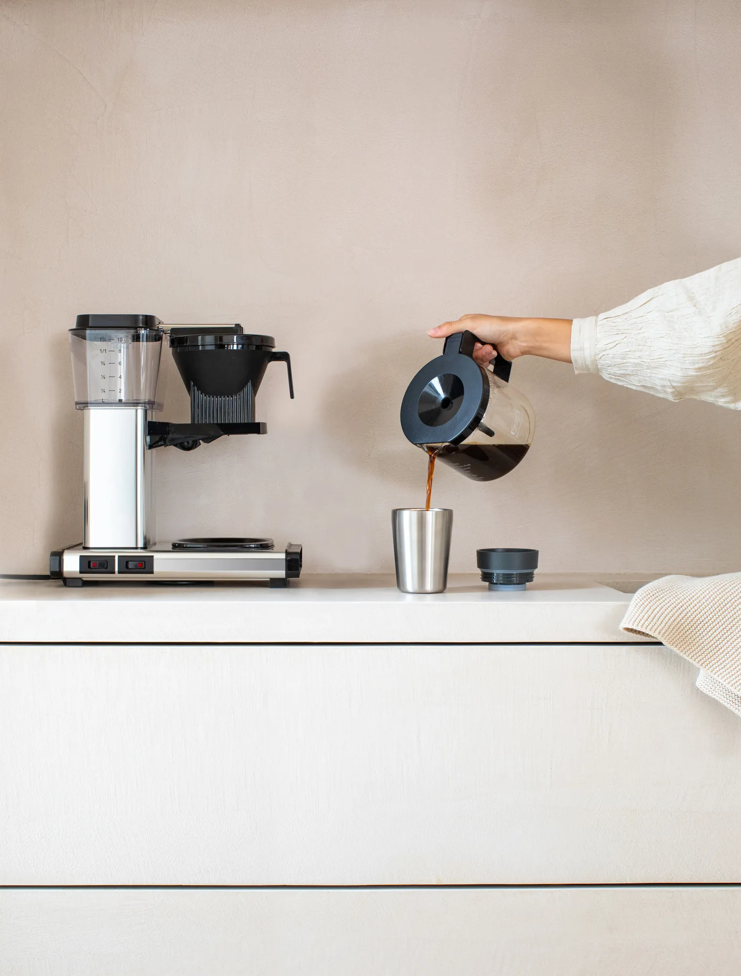 Tazza termica Make & Take 20 cl, Grigio scuro Brabantia