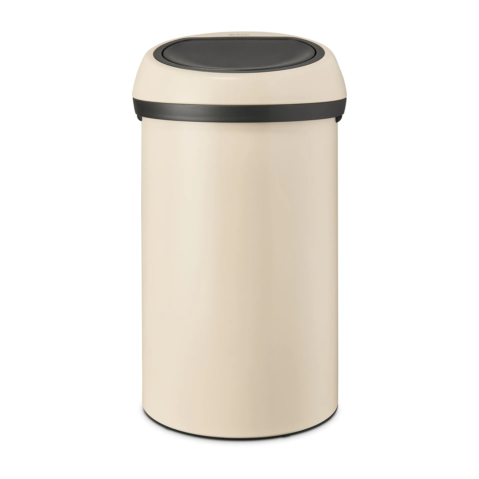 Touch Bin tondo da 60 litri, Soft Beige Brabantia