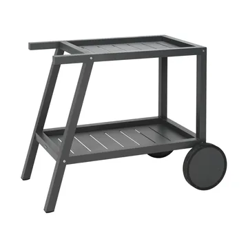 Carrello da portata Samvaro 86x49x69 cm - Antracite - Brafab