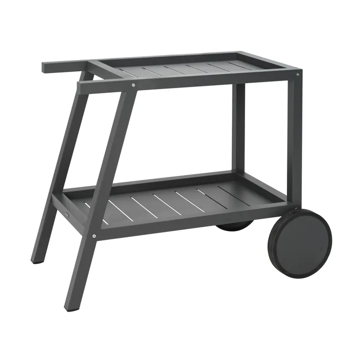 Carrello da portata Samvaro 86x49x69 cm - Antracite - Brafab