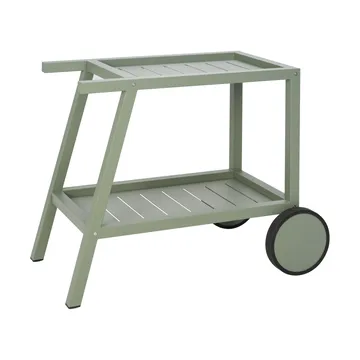 Carrello da portata Samvaro 86x49x69 cm - Dusty green - Brafab