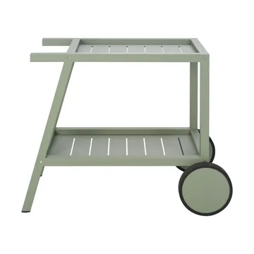 Carrello da portata Samvaro 86x49x69 cm - Dusty green - Brafab