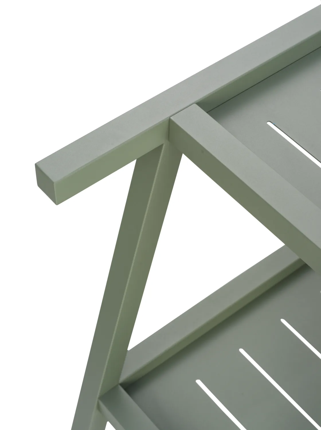 Carrello da portata Samvaro 86x49x69 cm, Dusty green Brafab