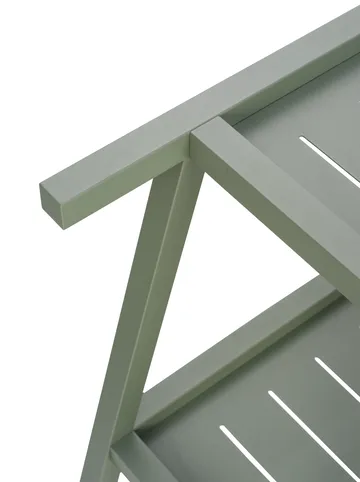 Carrello da portata Samvaro 86x49x69 cm - Dusty green - Brafab