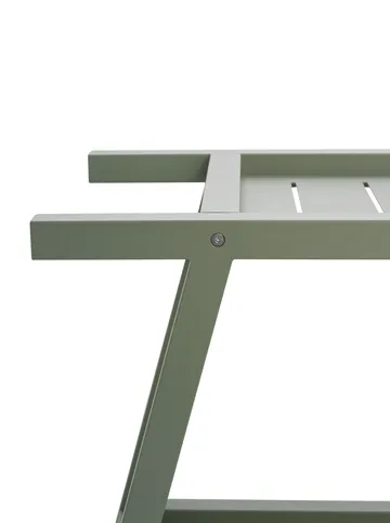 Carrello da portata Samvaro 86x49x69 cm - Dusty green - Brafab