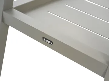 Carrello da portata Samvaro 86x49x69 cm - Khaki - Brafab