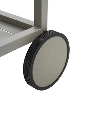 Carrello da portata Samvaro 86x49x69 cm - Khaki - Brafab