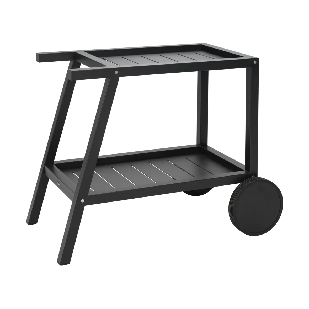Carrello da portata Samvaro 86x49x69 cm, Nero Brafab