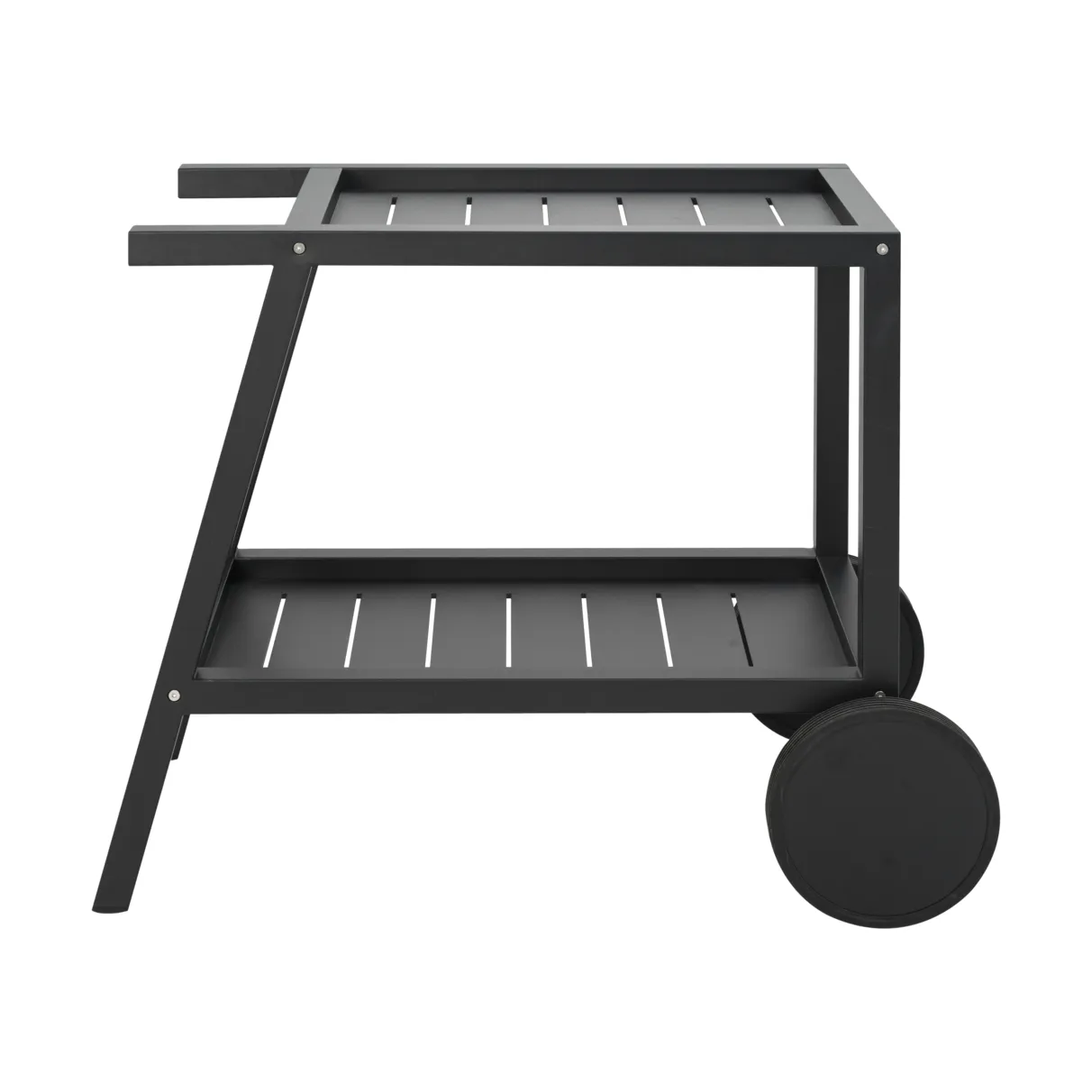 Carrello da portata Samvaro 86x49x69 cm, Nero Brafab